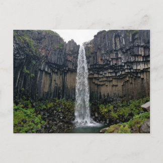 Postal Svartifoss (Islandia)