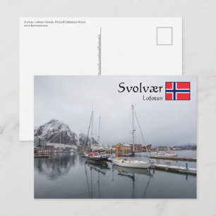 Postal Svolvaer Islas Lofoten
