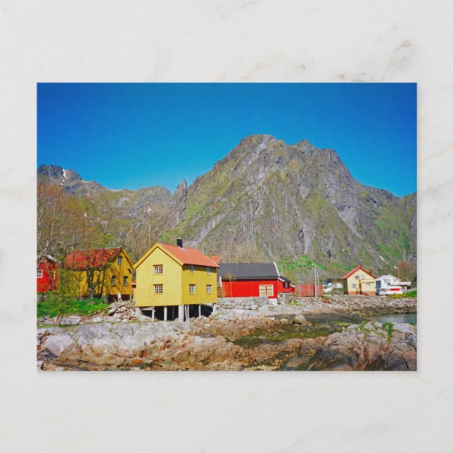 Postal Svolvaer (Noruega) (Anverso)