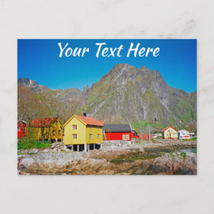 Postal Svolvaer personalizable, Noruega