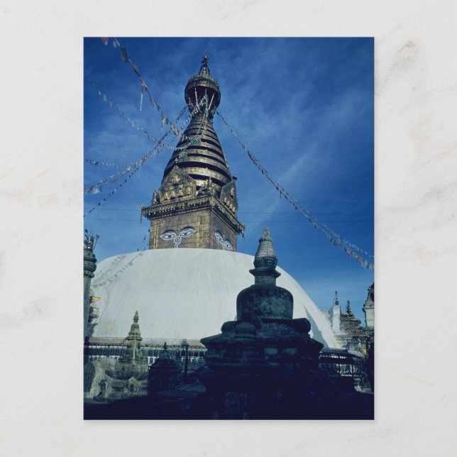 Postal Swamyambunath Stupa (Anverso)