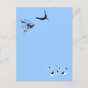 Postal swan buceo