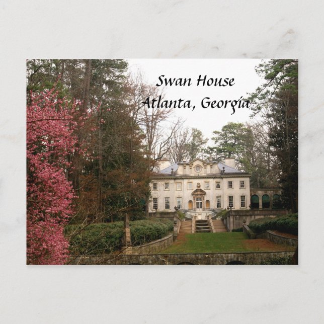 Postal Swan House-Atlanta (Anverso)