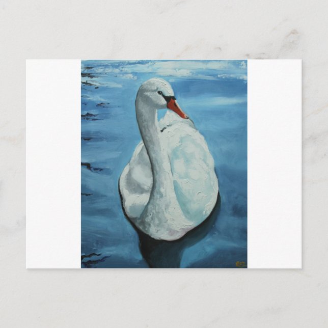 Postal Swan nº 1 (Anverso)