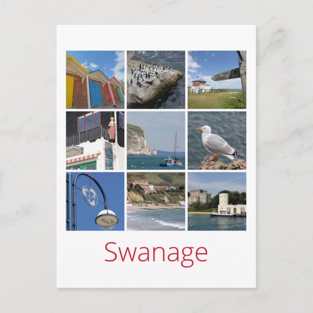 Postal Swanage (Anverso)