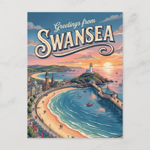 Postal Swansea Reino Unido