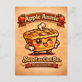 Postal Sweet As Can Be - Apple Annie - Foodie Fiends