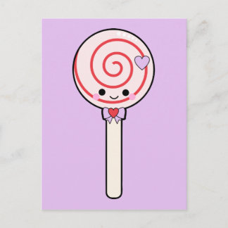 Postal Sweet Candy Lollipop