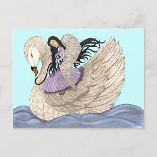 Postal Sweet Dreams (El Ángel y el Cisne)