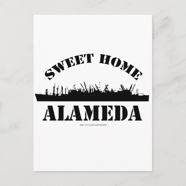 Postal Sweet Home Alameda (Anverso)
