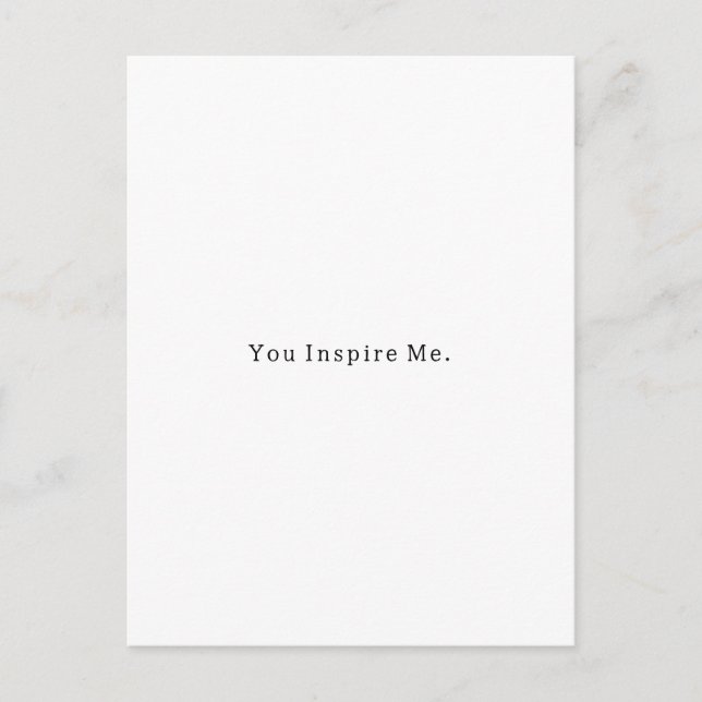 Postal Sweet Inspirational Card (Anverso)