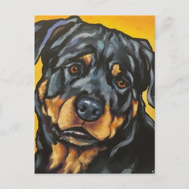 Postal Sweet Rottweiler (Anverso)