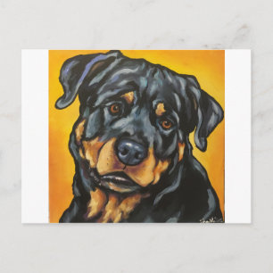 Postal Sweet Rottweiler