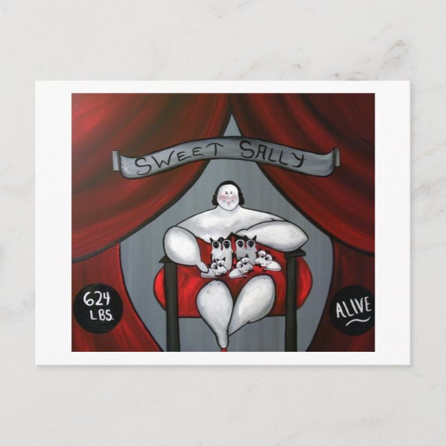 Postal Sweet Sally (Anverso)