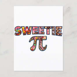 Postal Sweetie Pi (relleno de esmaltes)