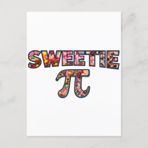 Postal Sweetie Pi (relleno de esmaltes)