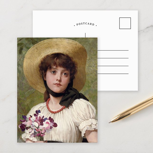 Postal Sweetpeas | George Dunlop Leslie (Subido por el creador)