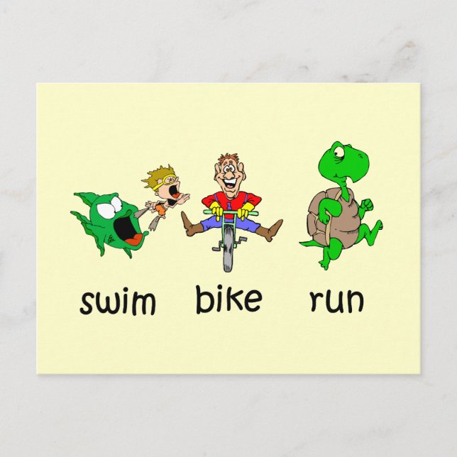 Postal Swim Bike Run (Anverso)