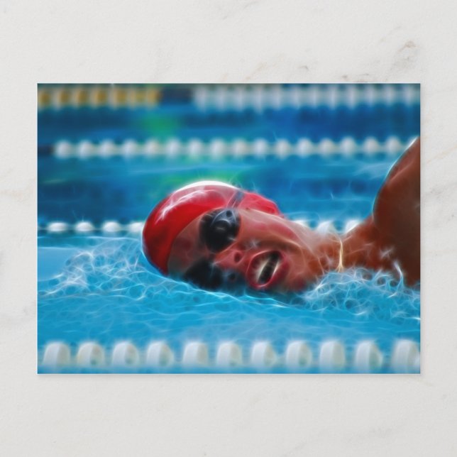 Postal Swim to Win Competition (Anverso)