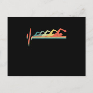 Postal Swimmer Heartbeat Gift Premium