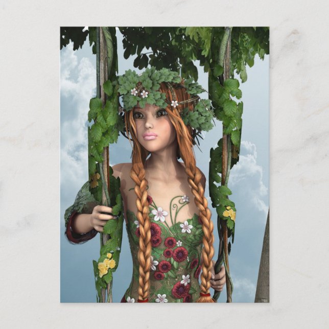 Postal Swing de verano (Anverso)