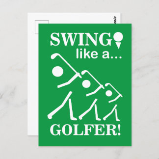 Postal Swing Like A Golfer Golf
