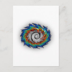 Postal swirl de Debian