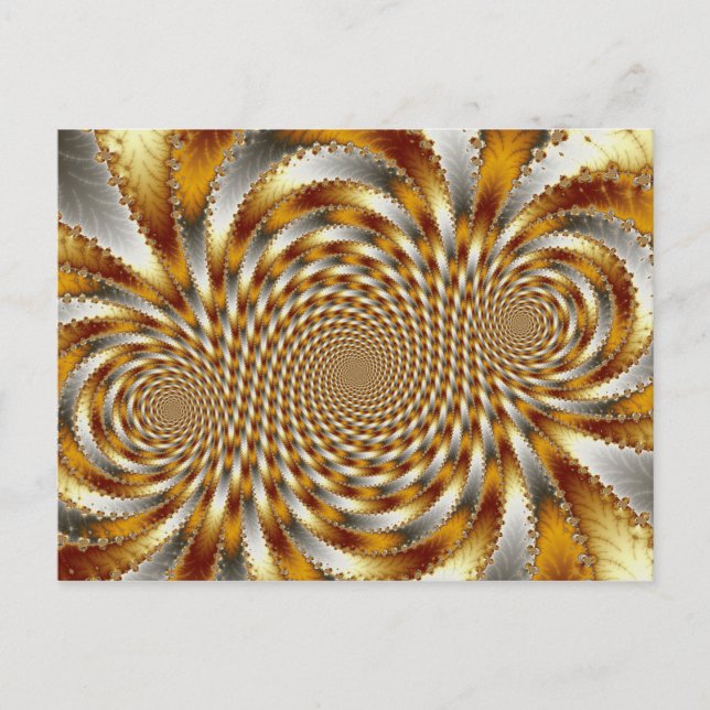 Postal Swirl Fractal 1 - Postcard Fractal (Anverso)