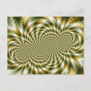 Postal Swirl Fractal 3 - Postcard Fractal