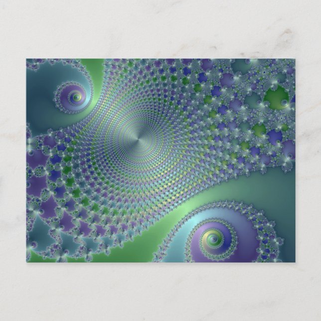 Postal Swirler - Postcard Fractal (Anverso)