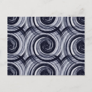 Postal Swirls hipnótico