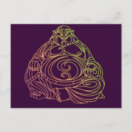 Postal Swirly Buddha