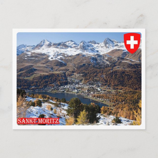 Postal Switzerland - Saint Moritz - (Anverso)