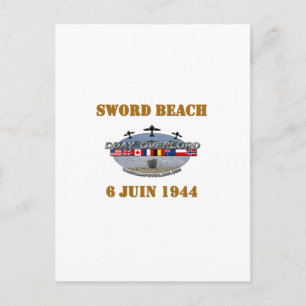 Postal Sword Beach 1944