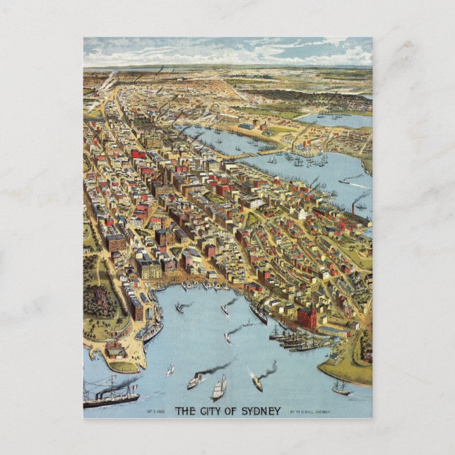 Postal sydney1888 (Anverso)