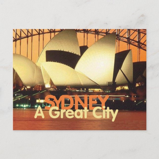 Postal SYDNEY Australia (Anverso)