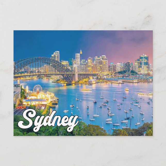 Postal Sydney, Australia (Anverso)