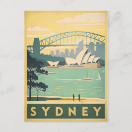 Postal Sydney, Australia: impresionantes vistas emblemáti