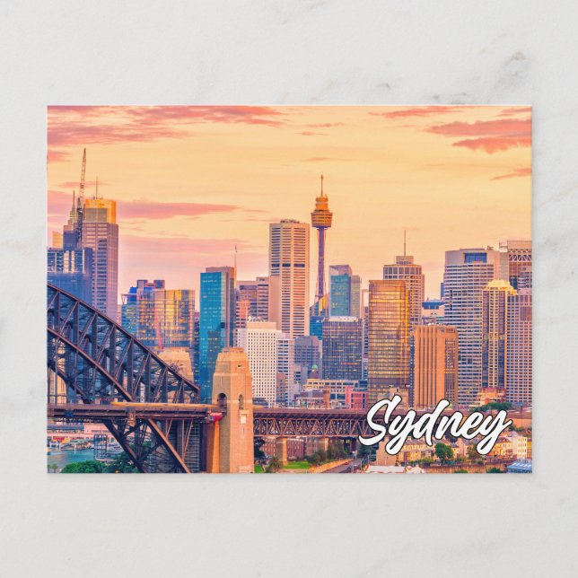 Postal Sydney, Australia, Nueva Gales del Sur (Anverso)