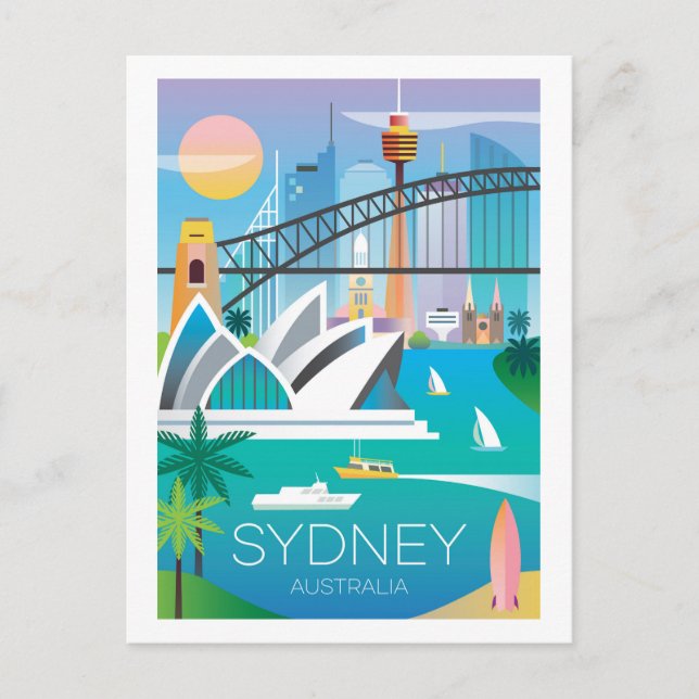 Postal Sydney, Australia Postcard (Anverso)