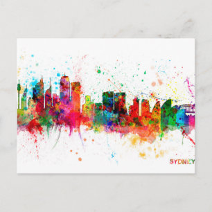 Postal Sydney Australia Skyline