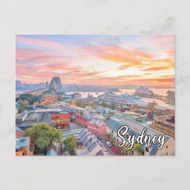 Postal Sydney, Australia Skyline (Anverso)