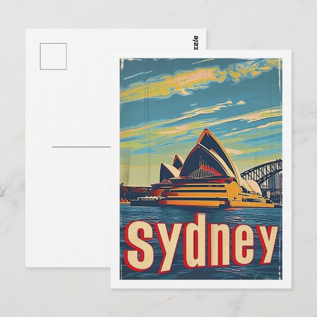 Postal Sydney Australia Vintage (Anverso / Reverso)