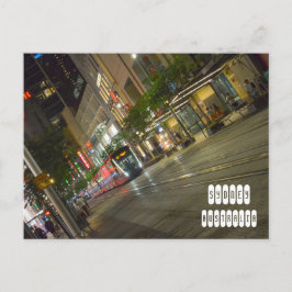 Postal Sydney de noche