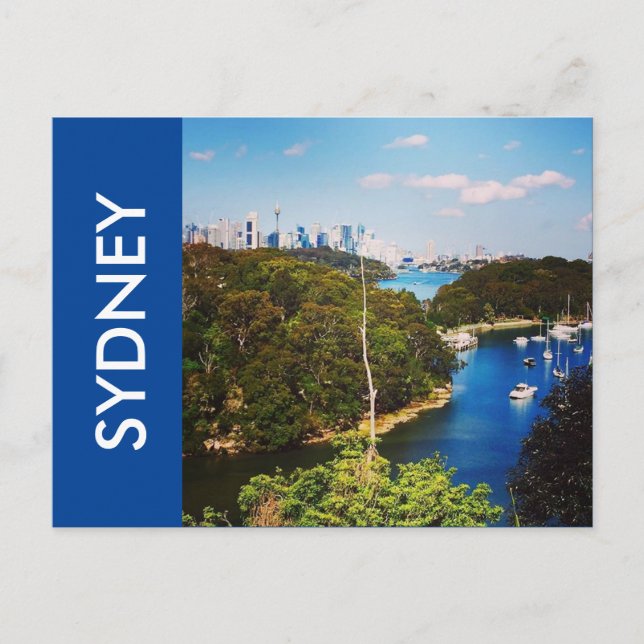 Postal sydney harbour blues (Anverso)