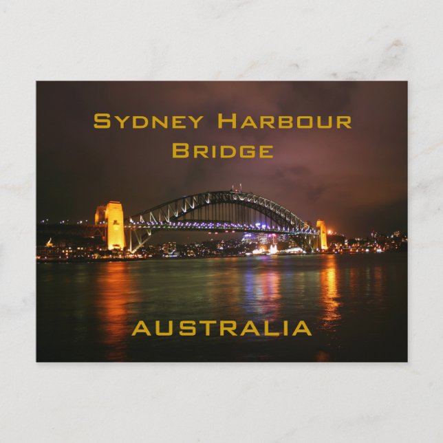 Postal Sydney Harbour Bridge (Anverso)