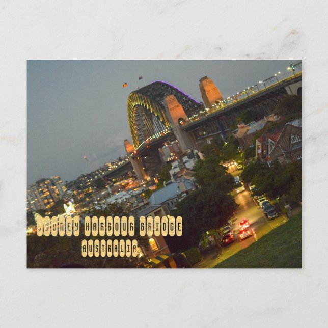 Postal Sydney Harbour Bridge (Anverso)