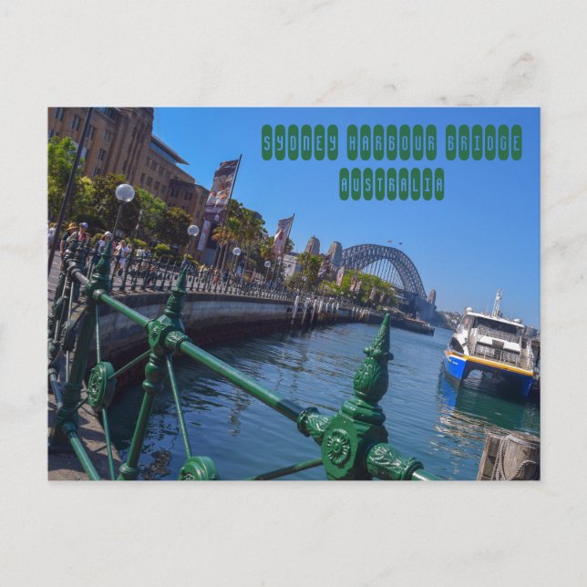 Postal Sydney Harbour Bridge (Anverso)