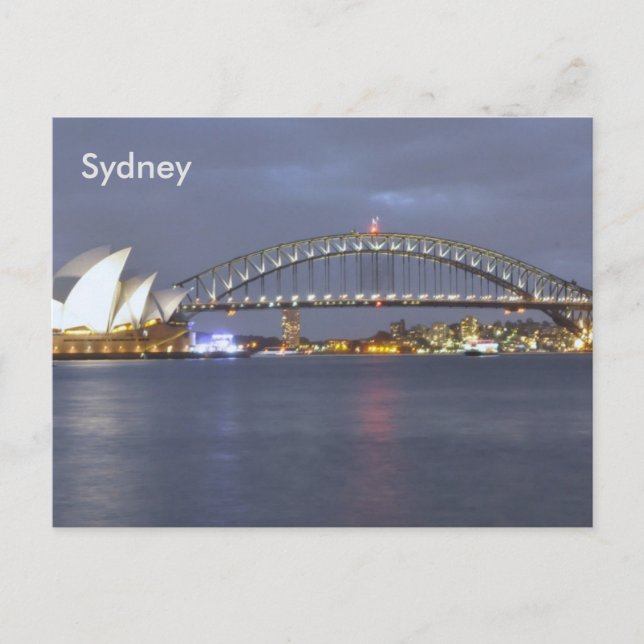 Postal Sydney Harbour Bridge Australia (Anverso)