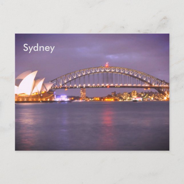 Postal Sydney Harbour Bridge Australia (Anverso)